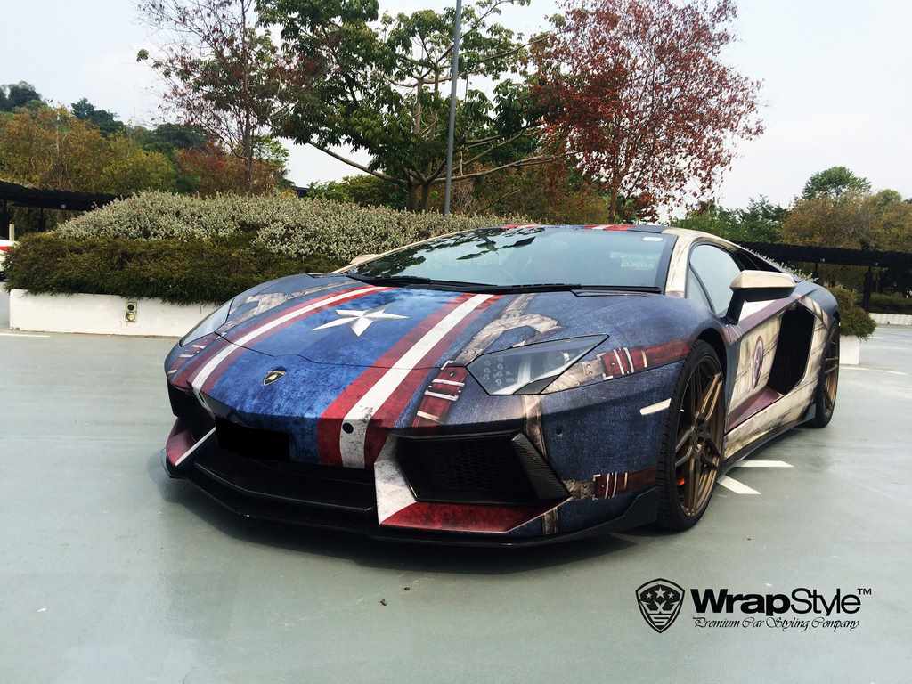 Lamborghini Aventador Captain America
