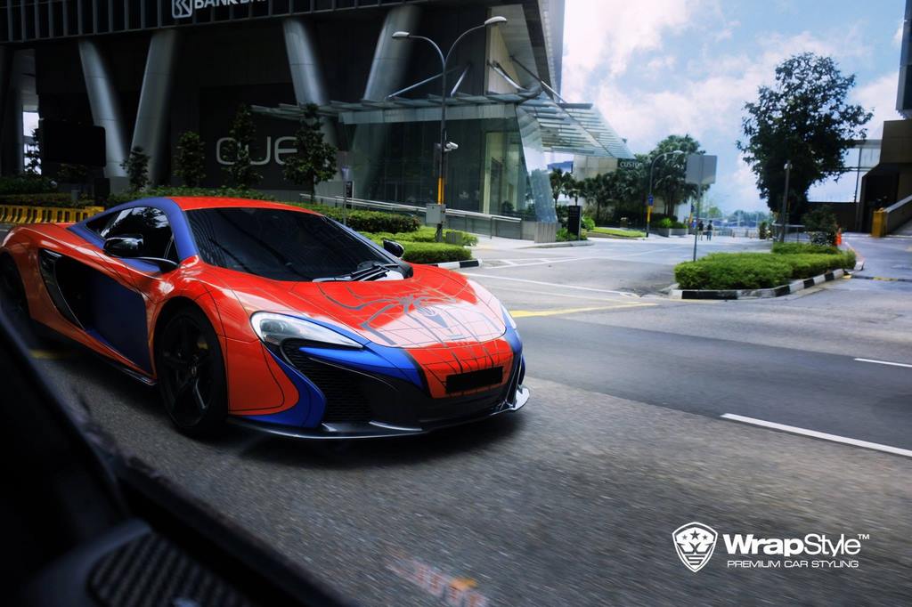 McLaren 650S Spider Man