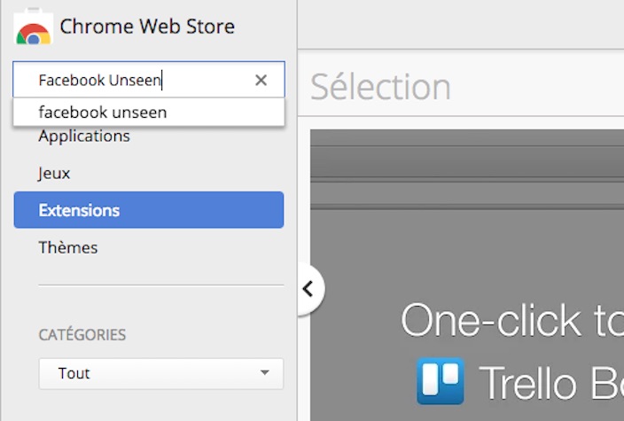 Facebook : comment ne pas être vu en ligne ? Chrome-extension-chercher-facebook-unseen