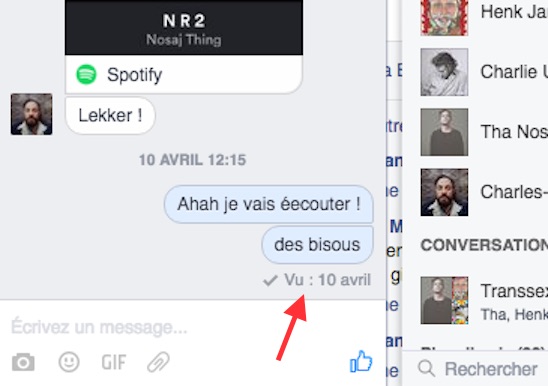 Facebook : comment ne pas être vu en ligne ? Facebook-notification-de-lecture