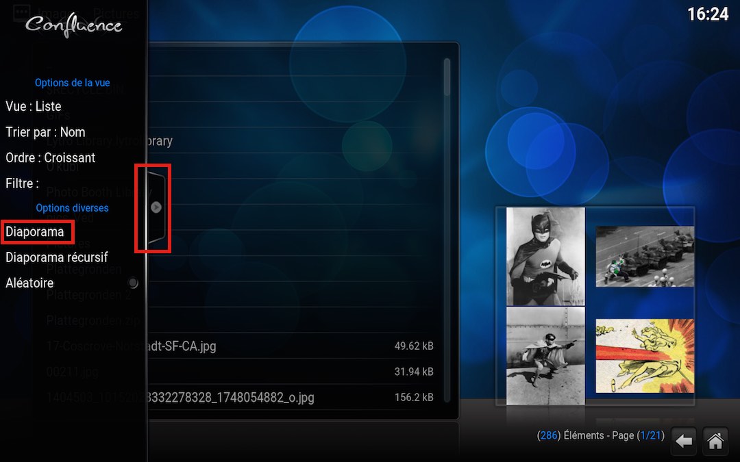 kodi-confluence-lire-diaporama