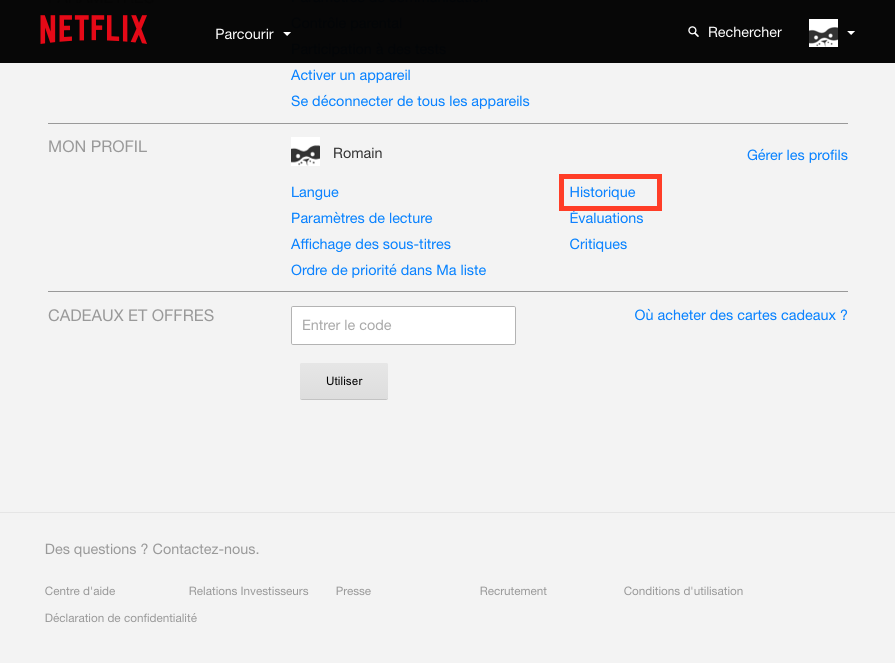 Netflix comment supprimer un profil ou votre compte