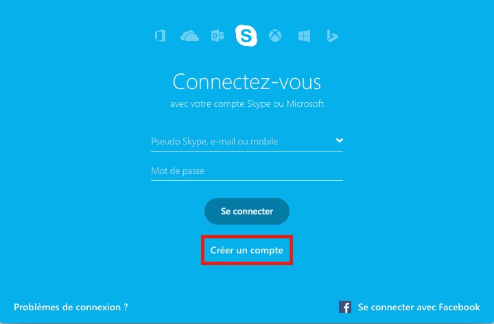 Comment cr er un compte Skype  gratuitement