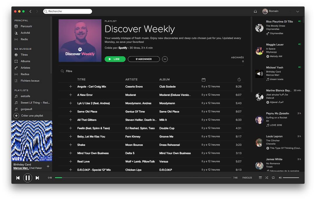 Toute votre musique en streaming avec Spotify