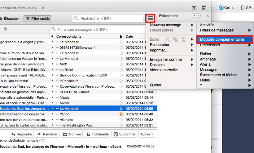 thunderbird-modules-complementaires