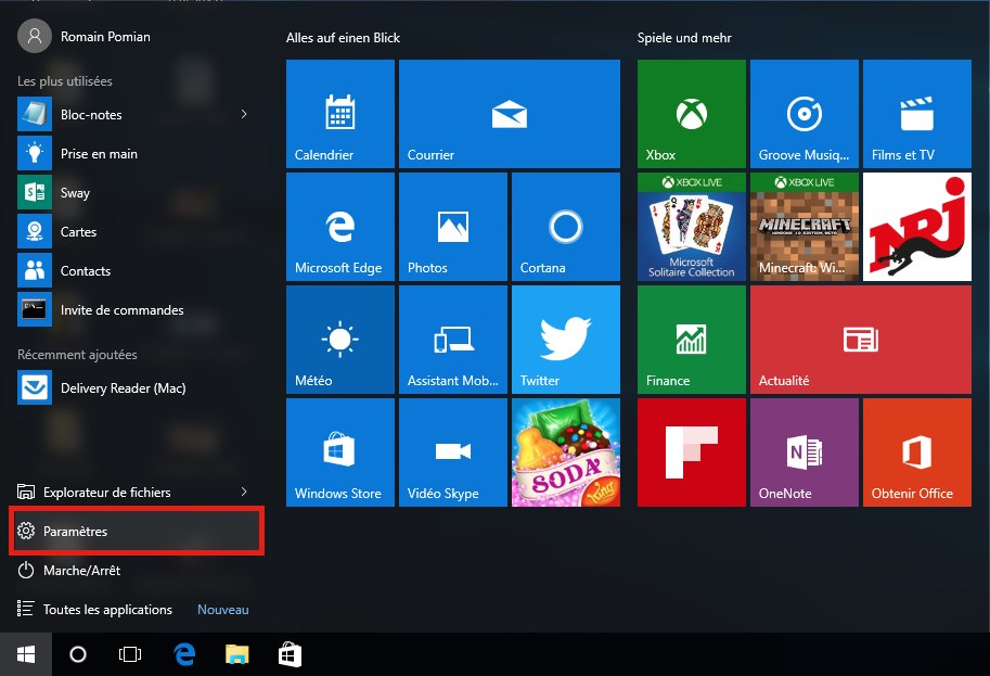 windows-10-demarrer-parametres